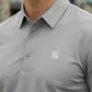 Light Grey Nylon Spandex Polo (POLO-1262)