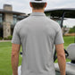 Light Grey Nylon Spandex Polo (POLO-1262)