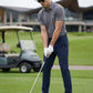 Dark Grey Nylon Spandex Polo (POLO-1263)
