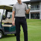 Pista Green Nylon Spandex Polo (POLO-1264)