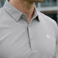 Pista Green Nylon Spandex Polo (POLO-1264)