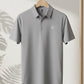 Pista Green Nylon Spandex Polo (POLO-1264)
