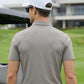 Beige Nylon Spandex Polo (POLO-1335)