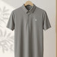 Beige Nylon Spandex Polo (POLO-1335)