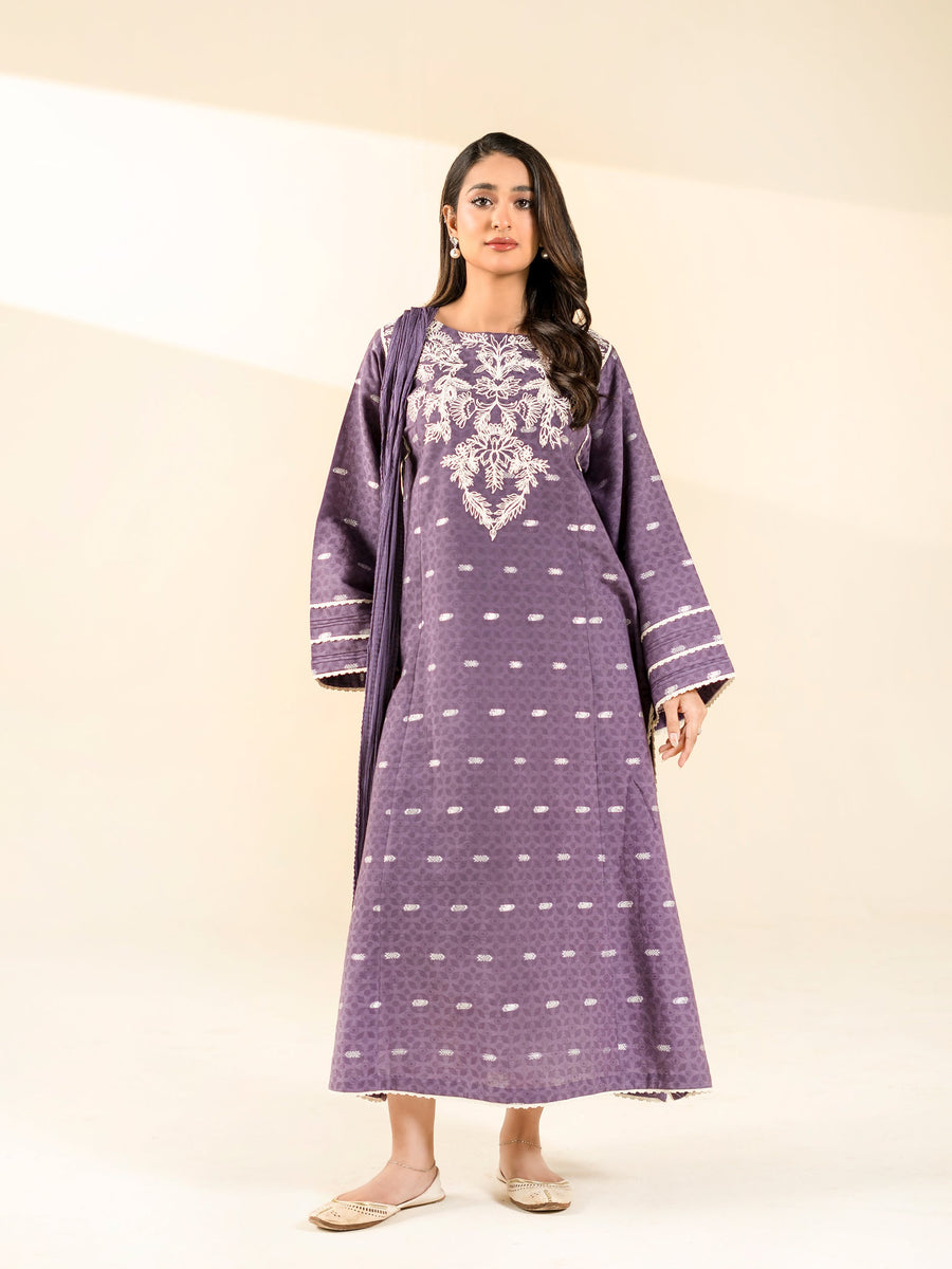 2 PIECE - EMBROIDERED LAWN SUIT