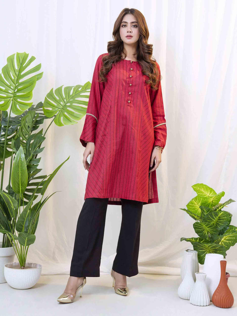 EMBROIDERED JACQUARD SHIRT