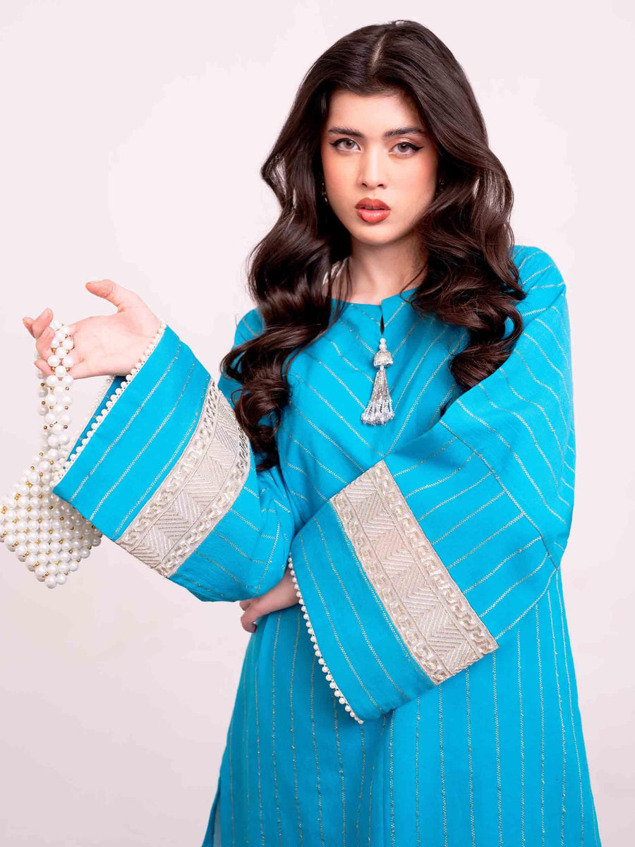 EMBROIDERED JACQUARD SHIRT