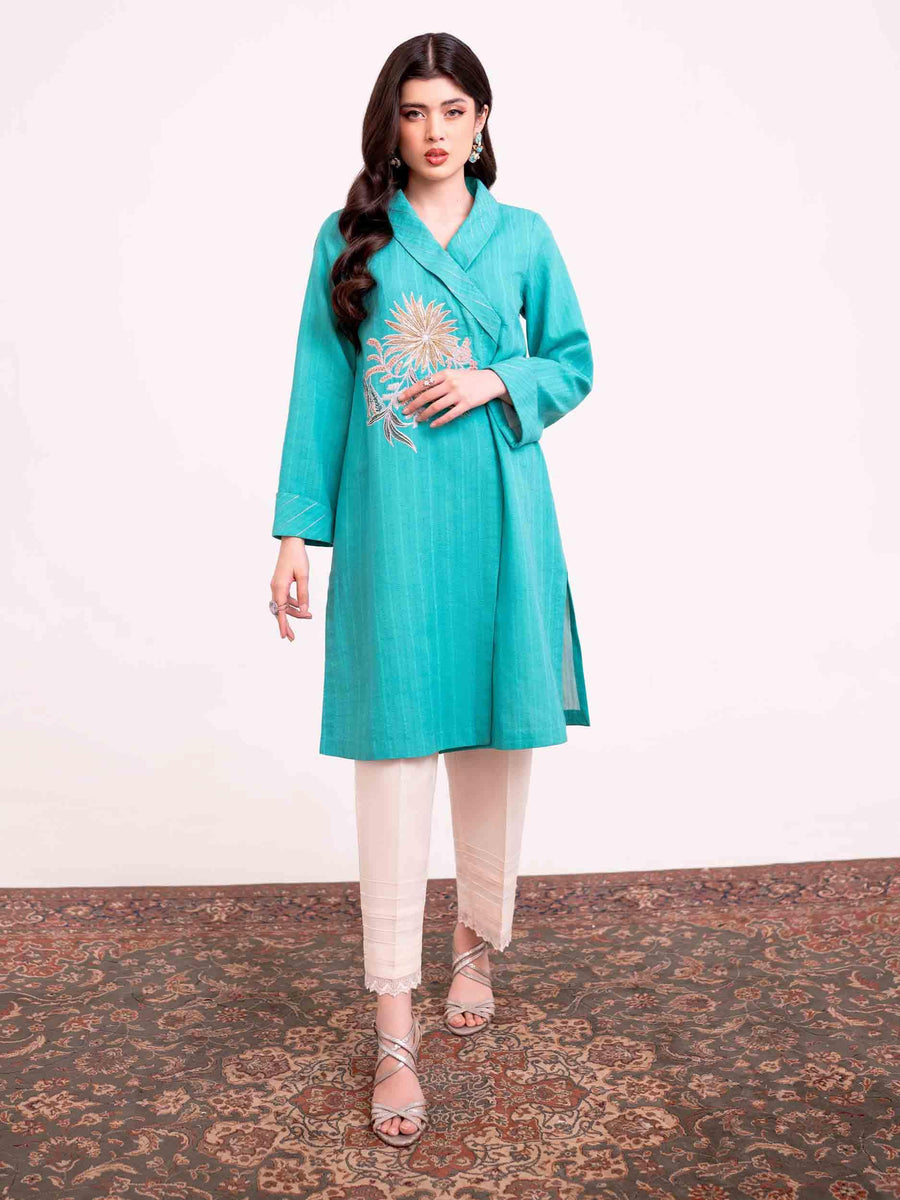 EMBROIDERED JACQUARD SHIRT