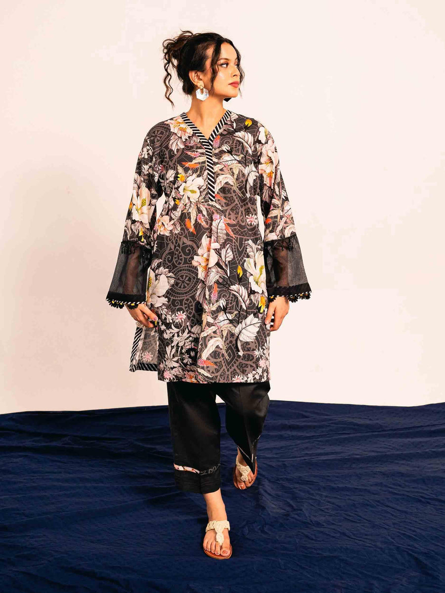 2 PIECE - PRINTED LAWN SUIT