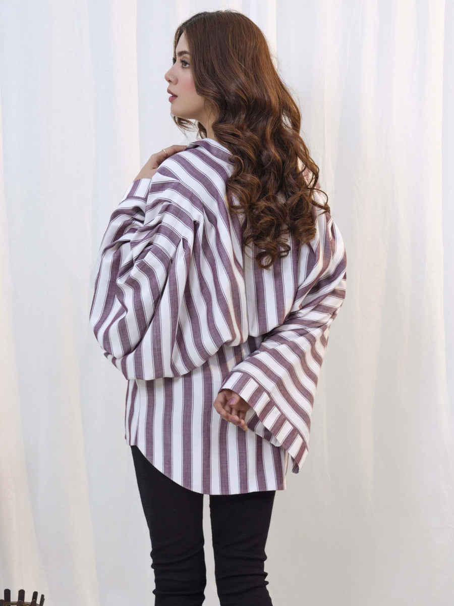 PRINTED YARN DYED SHIRT