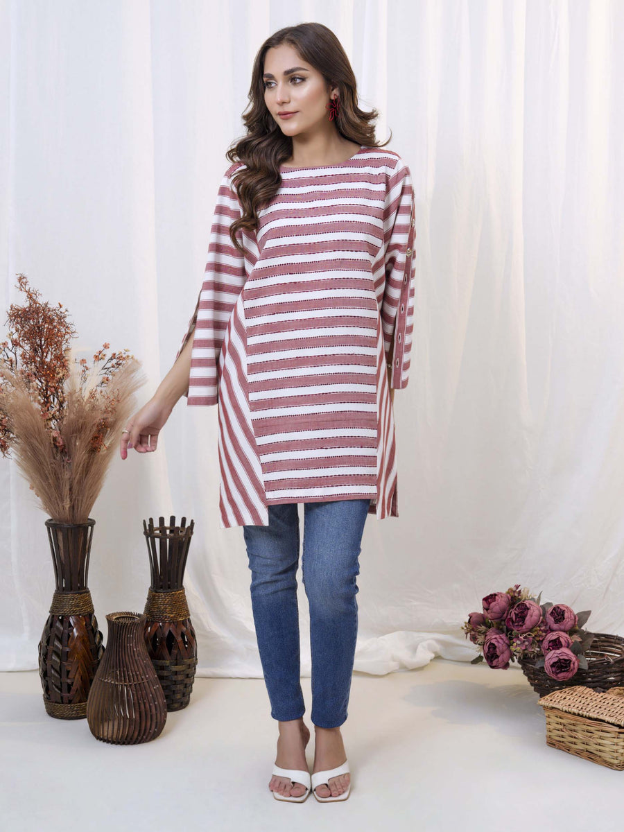 PRINTED YARN DYED SHIRT