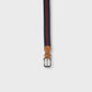 Boys Navy & Red Striped Belt