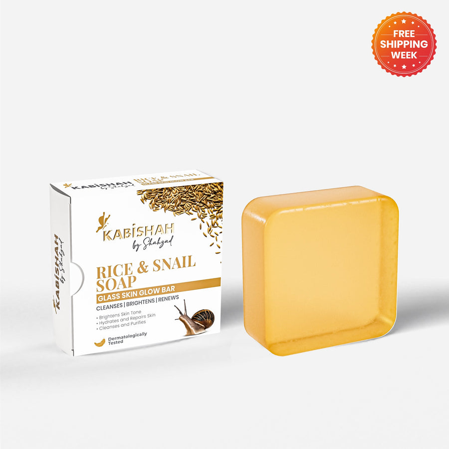 Rice & Snail Soap