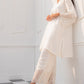 Dhanak White kurta