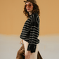 Ladies Striped Sweater