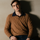 Men Self Texture Sweater