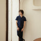 Textured Print Polo