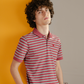Striped  Polo