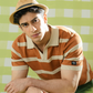 Striped Knit Polo