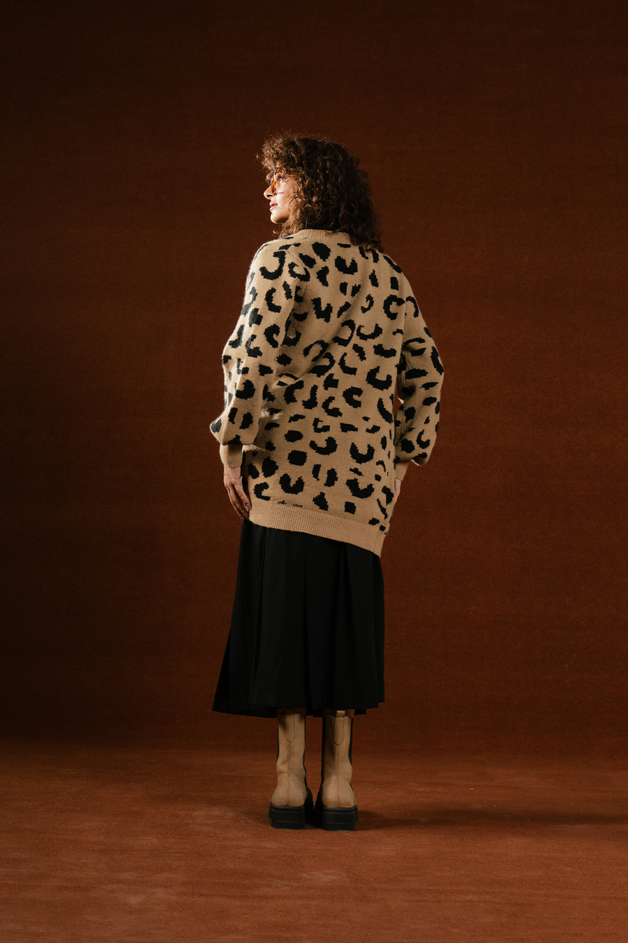 Oversized Knit Cardigan