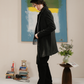 Men Slim Fit Long Coat