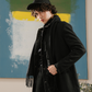 Men Slim Fit Long Coat