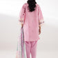 Stitched Embroidered Muzlin Lawn Suit