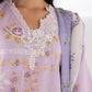 Stitched Embroidered Muzlin Lawn Suit
