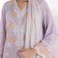 Stitched Embroidered Muzlin Lawn Suit
