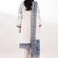 Stitched Embroidered Lawn Suit