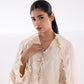 Stitched Embroidered Cotton Net Shirt