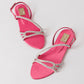 Pink Slingback Sandals