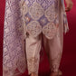 Stitched Embroidered Raw Silk Shalwar