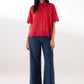Embroidered Slub Shirt