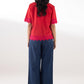 Embroidered Slub Shirt