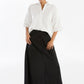 Stitched Embroidered Lawn Skirt