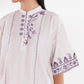 Stitched Printed Slub Shirt