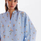 Stitched Printed Viscose Shirt