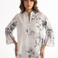 Stitched Printed Textured Shirt