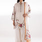 Stitched Printed Textured Shirt + Dupatta