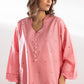 Stitched Lawn Embroidered Shirt + Shalwar