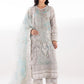 Stitched Embroidered Raw Silk Suit