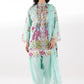Stitched Embroidered Muzlin Lawn Suit