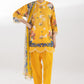 Stitched Embroidered Muzlin Shirt+ Shalwar
