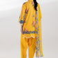 Stitched Embroidered Muzlin Shirt+ Shalwar