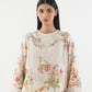 Stitched Printed Lawn Shirt+ Culotte