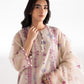 Stitched Embroidered Muzlin Lawn Suit