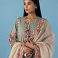 Stitched Embroidered Lawn Shirt + Bottom