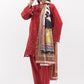 Stitched Embroidered Lawn Suit