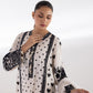Stitched Embroidered Raw Silk Shirt + Culotte